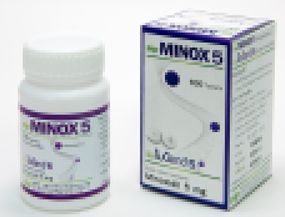 ミノックス5( ミノキシジル 5mg)100錠ｘ4本